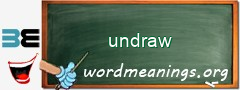 WordMeaning blackboard for undraw